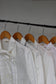 Women's Vintage Design Ruffle White Blouse x10点