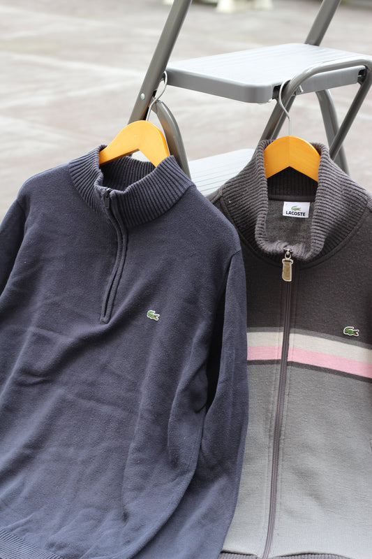 Lacoste Zip-Up Knit x2点