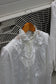 Women's Vintage Design Ruffle White Blouse x10点