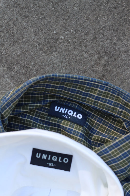 Old Uniqlo Long-Sleeved Shirt x3点