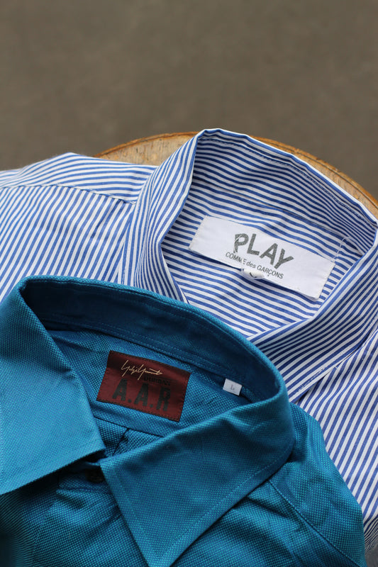 PLAY Comme Des Garçons & AAR Yohji Yamamoto Long Sleeve Shirt x2点