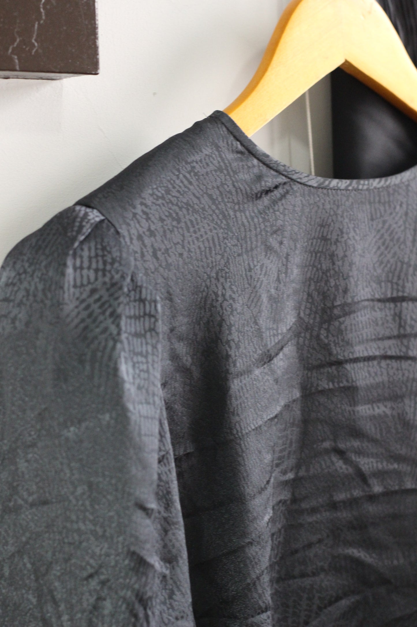 Vintage Black Design Long Sleeve Blouse x5点