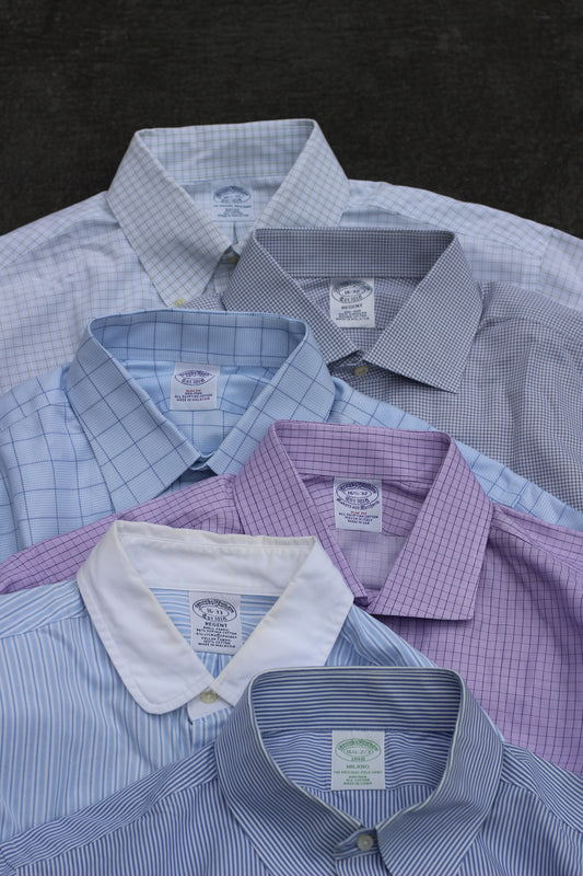 Men's Brooks Brothers Long Sleeve Shirt x8点