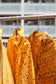Vintage Yellow Design Long Sleeve Blouse x10点