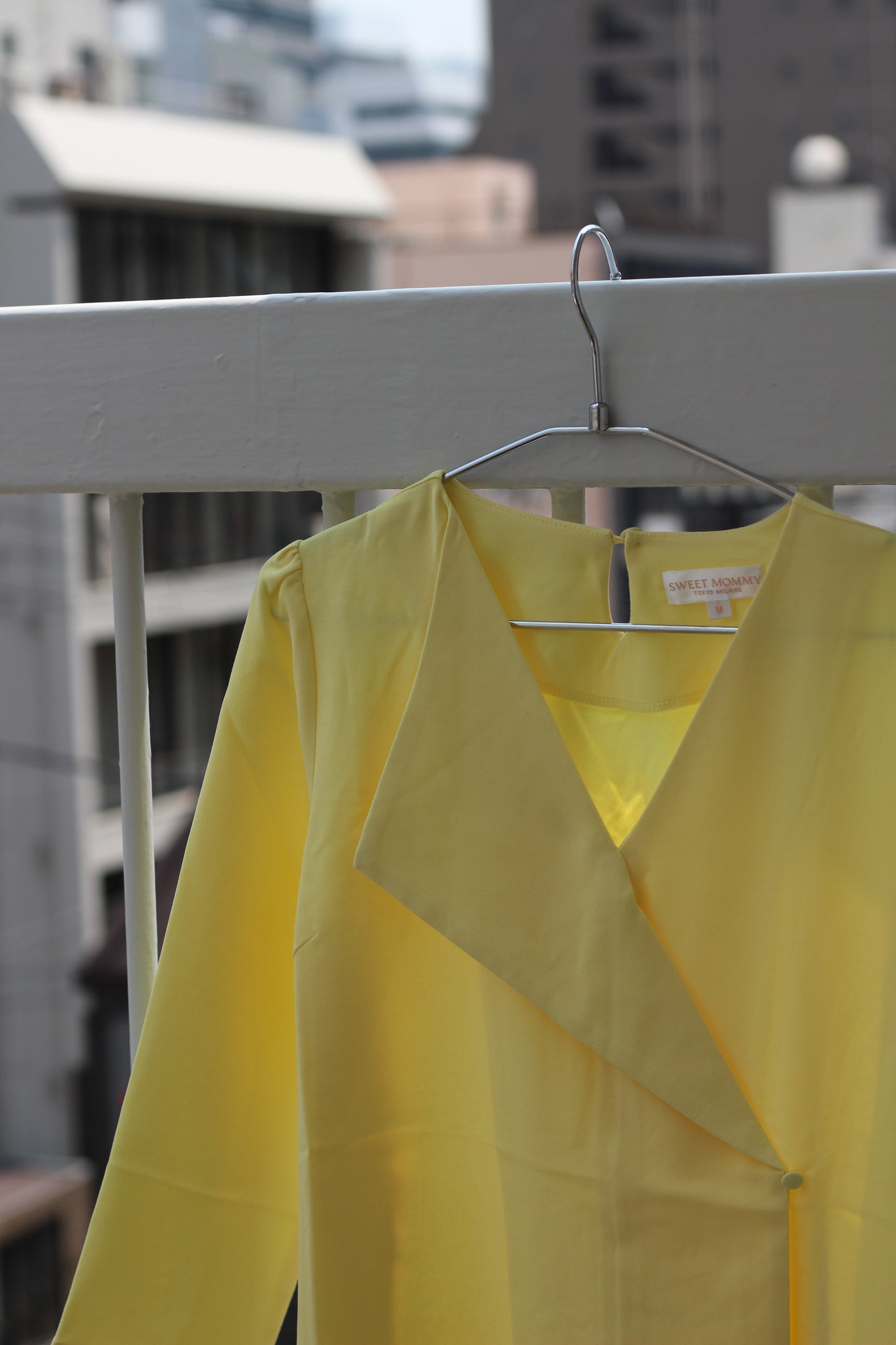 Vintage Yellow Design Long Sleeve Blouse x10点