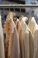 Vintage Beige Design Long Sleeve Blouse x10点