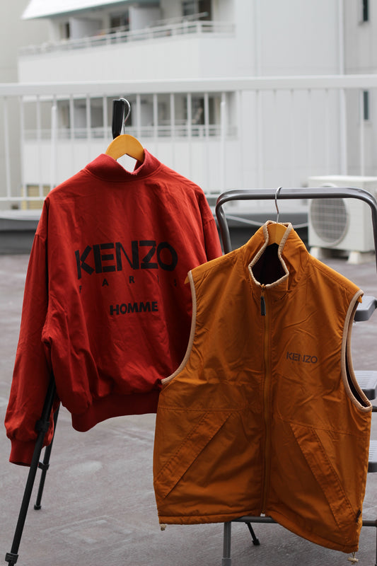 KENZO No Sleeve & Bomber Jacket x2点