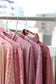 Vintage Pink Design Long Sleeve Blouse x10点