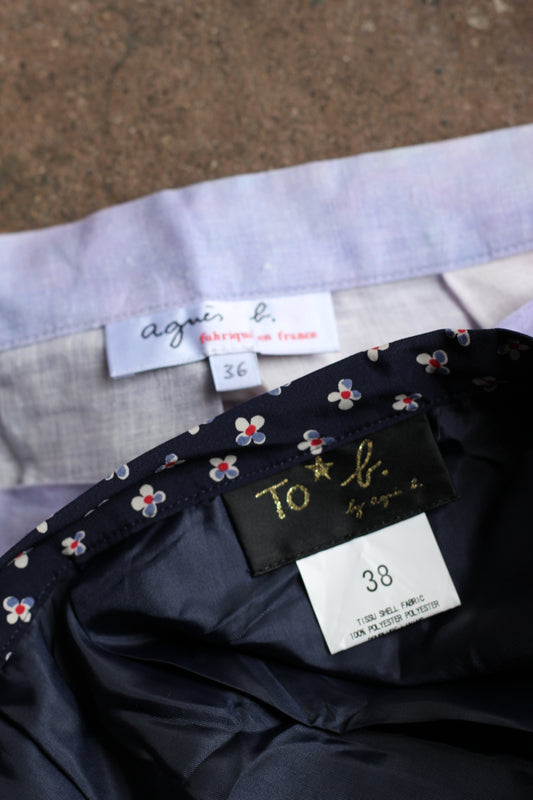 agnes b. Skirt x2点