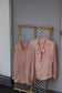 Vintage Pink Design Long Sleeve Blouse x10点