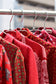 Vintage Red Design Long Sleeve Blouse x10点