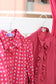 Vintage Red Design Long Sleeve Blouse x10点