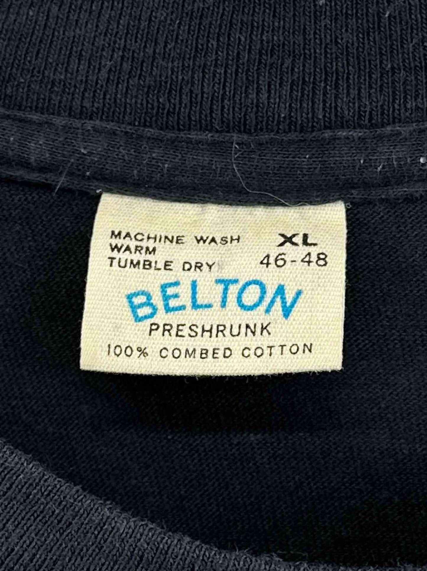 70's Made in USA BELTON black T-shirt