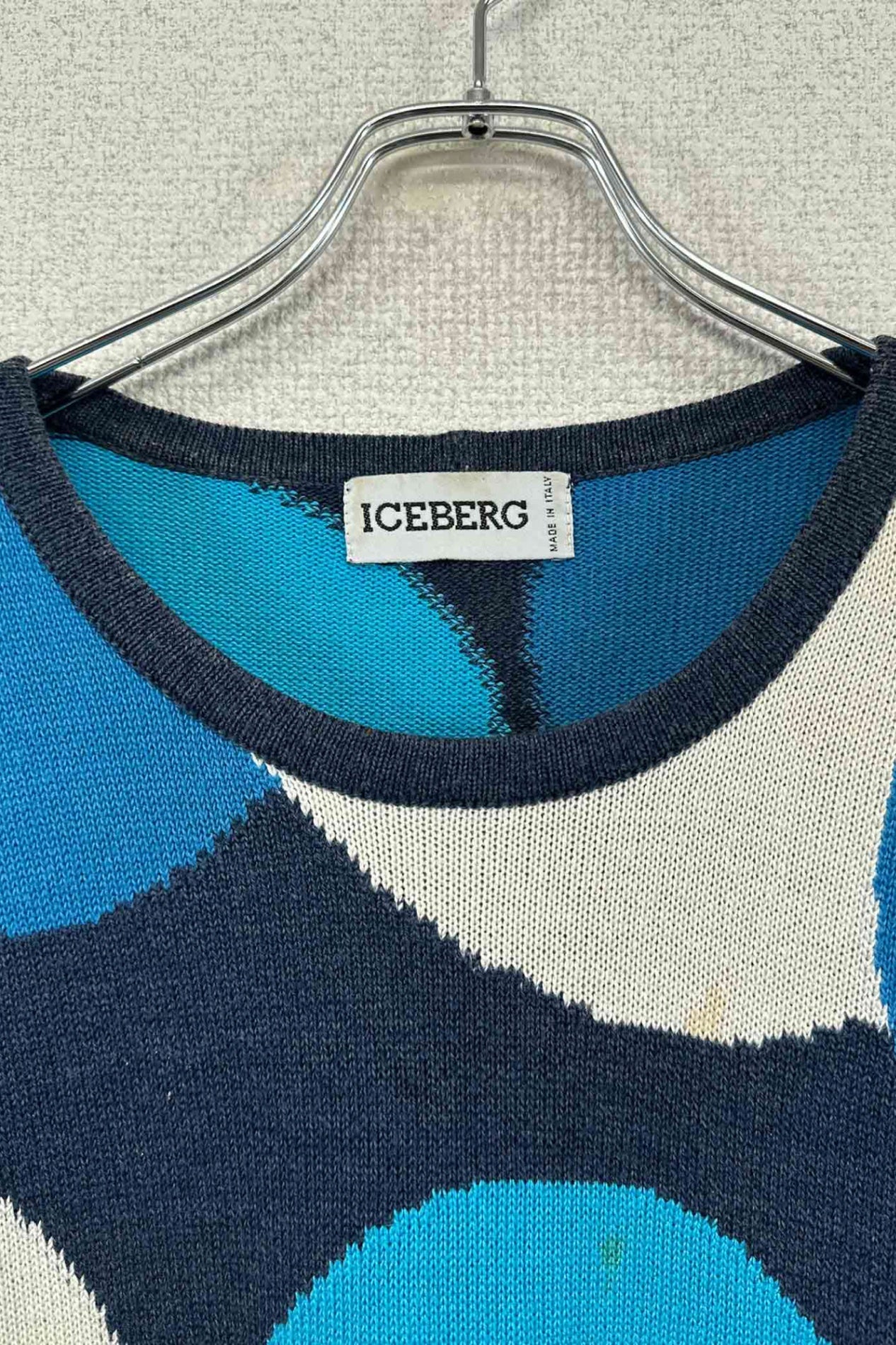 90 年代意大利制造 ICEBERG 米奇毛衣