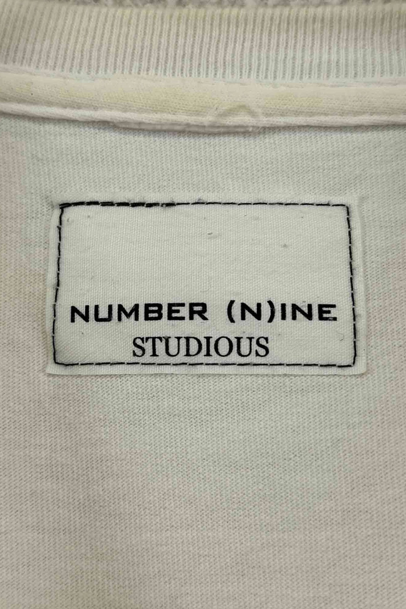 NUMBER (N)INE 白色长袖T恤