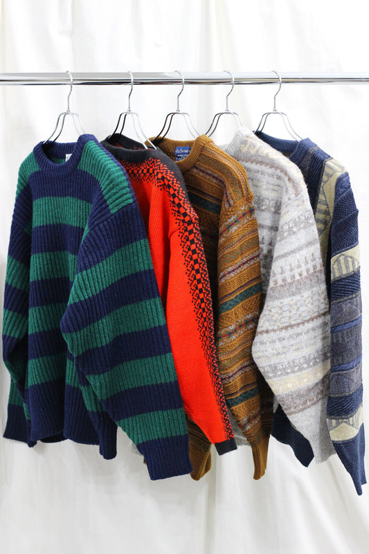 Men's select design knit x 10 items 