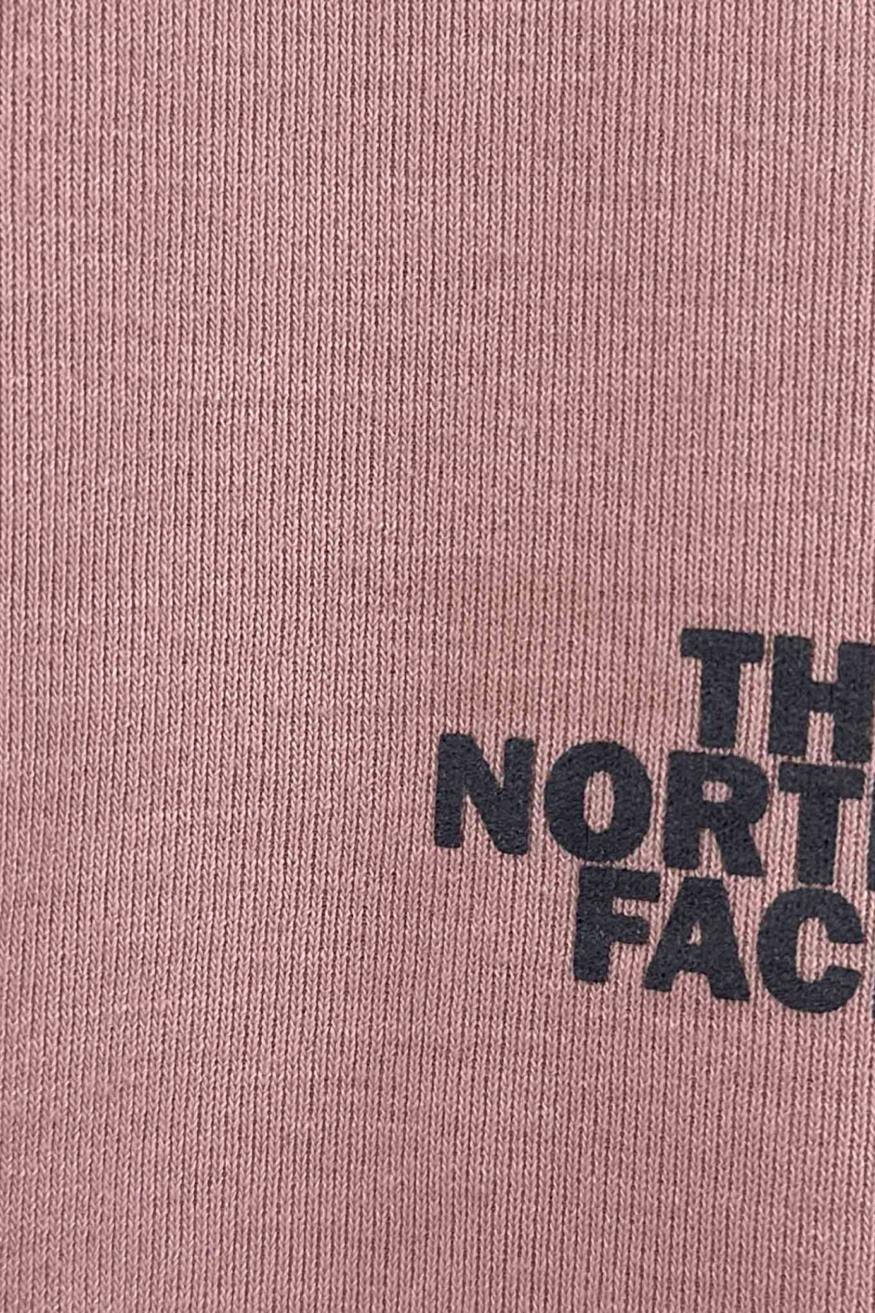 THE NORTH FACE 粉色长袖T恤