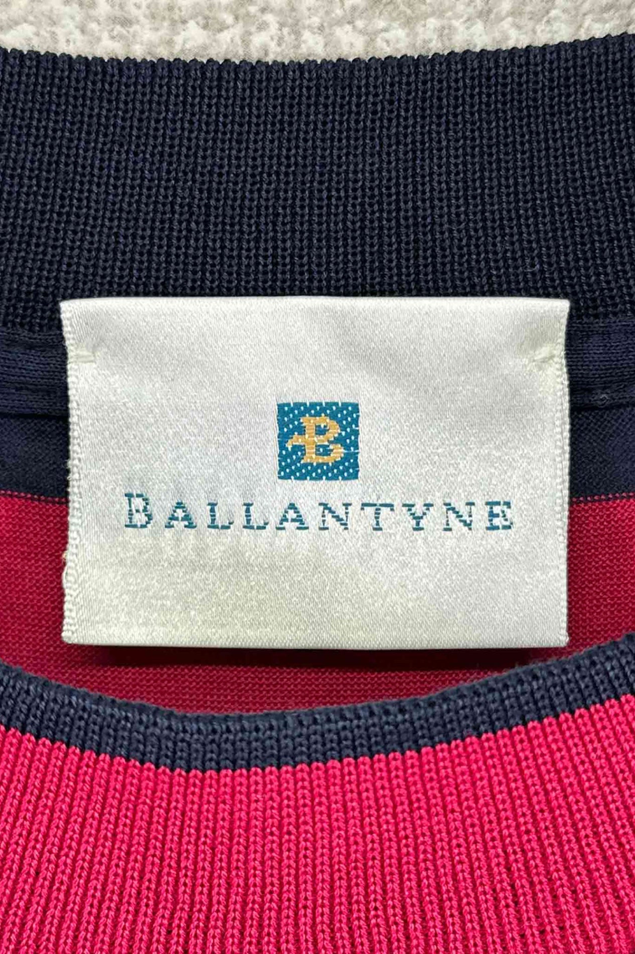 意大利制造 BALLANTYNE 边框 T 恤