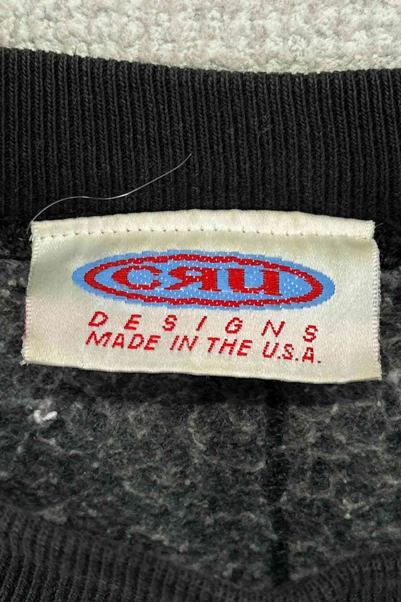 Made in USA CRU black sweat