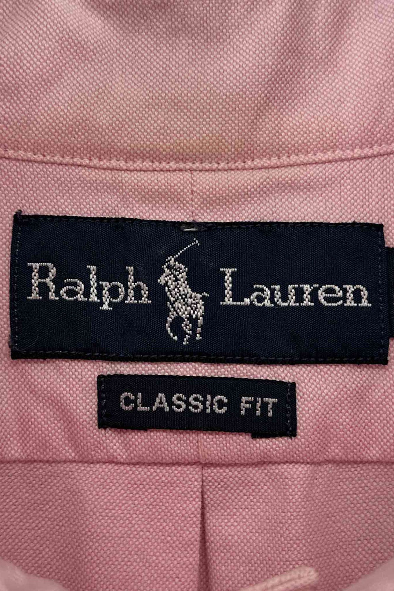 90 年代 Ralph Lauren 粉色衬衫