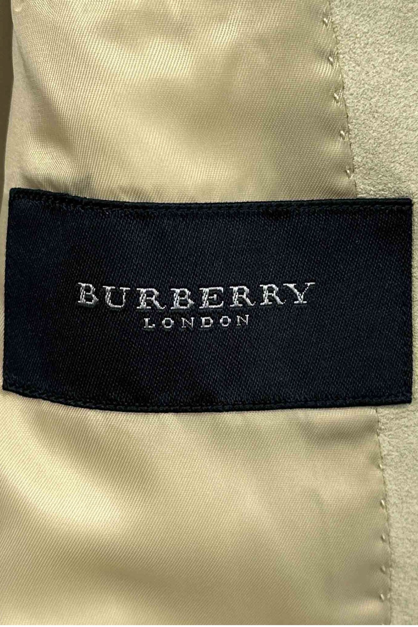 BURBERRY LONDON 绒面革夹克