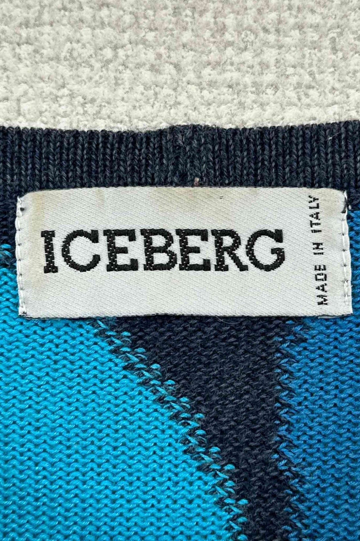 90 年代意大利制造 ICEBERG 米奇毛衣