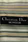 Christian Dior MONSIEUR stripe shirt