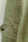 90's Burberrys green soutien collar coat