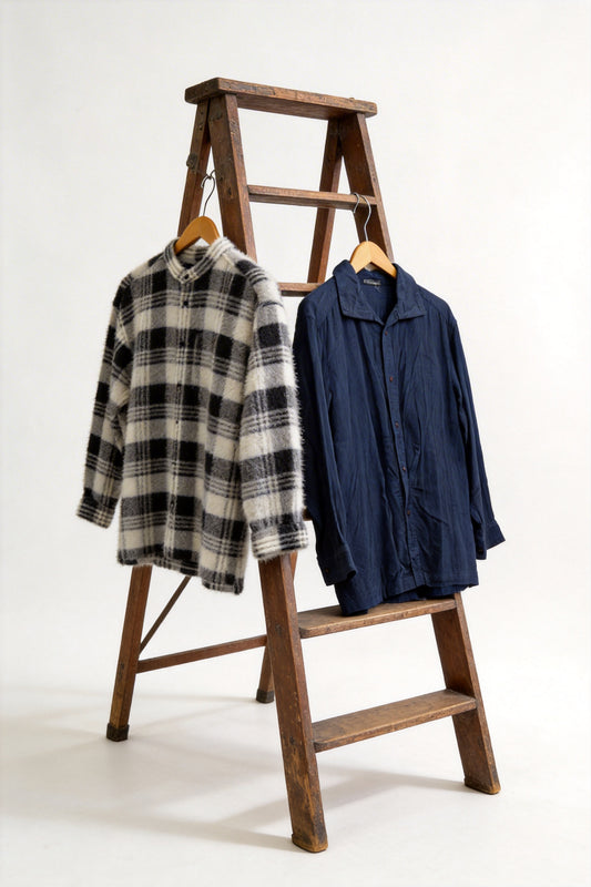 Old Issey Miyake Long-Sleeved Shirt x2点