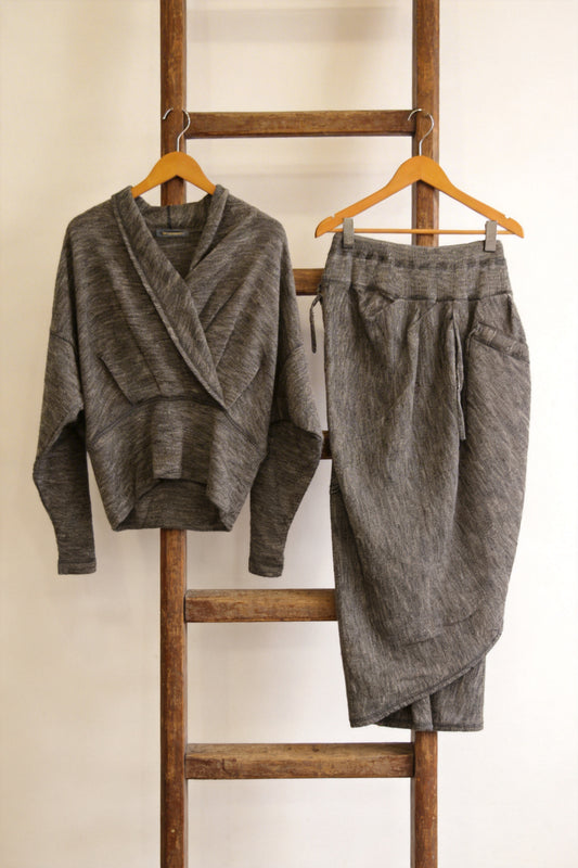 Old Issey Miyake Knit And Design Skirt x2点