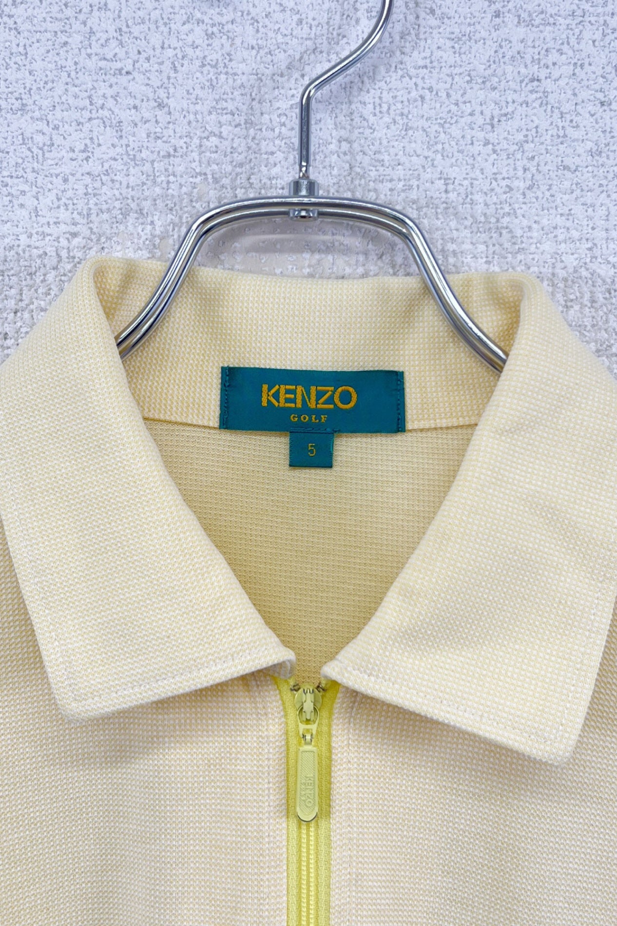 KENZO GOLF half zip polo shirt
