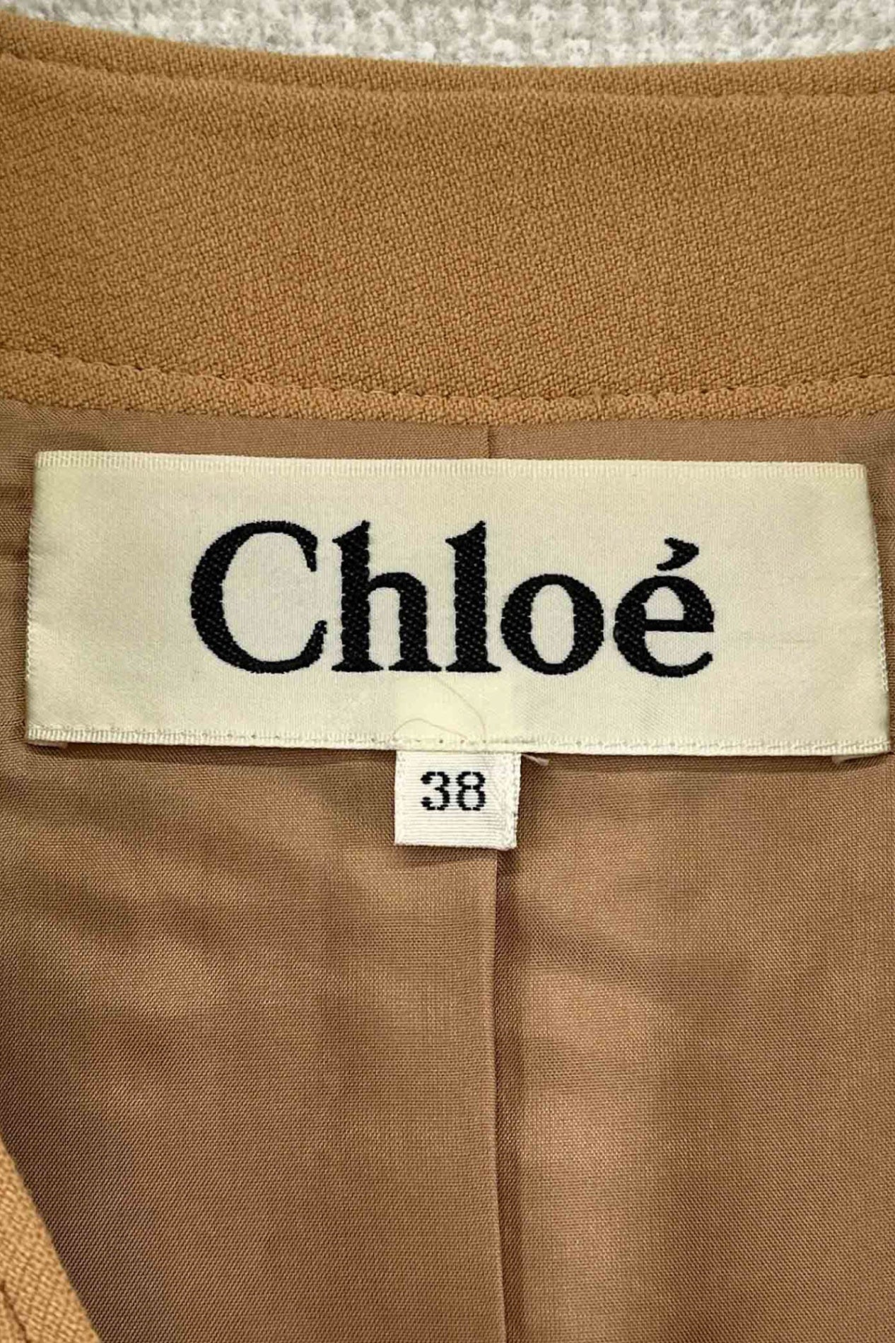 Chloe 米色夹克