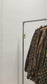 Vintage Khaki Green Design Long Sleeve Blouse x35点