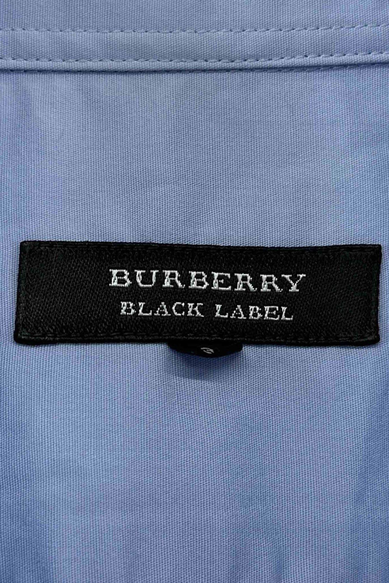 BURBERRY BLACK LABEL blue shirt
