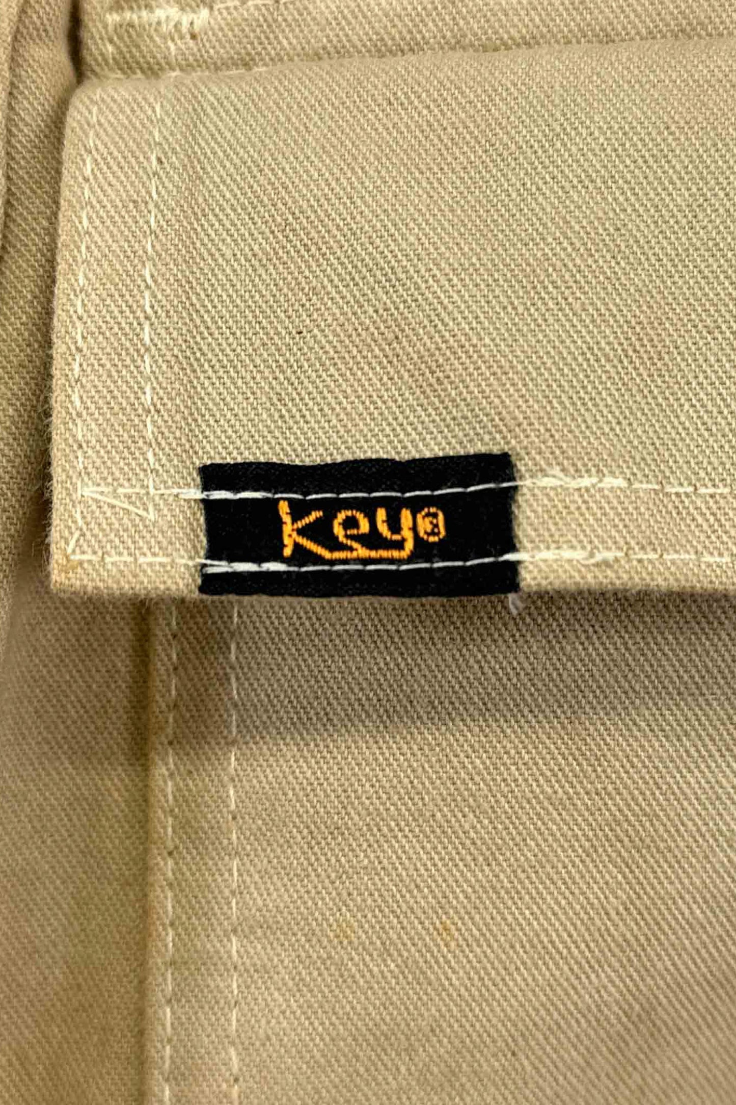 美国制造 Key 米色棉质长裤