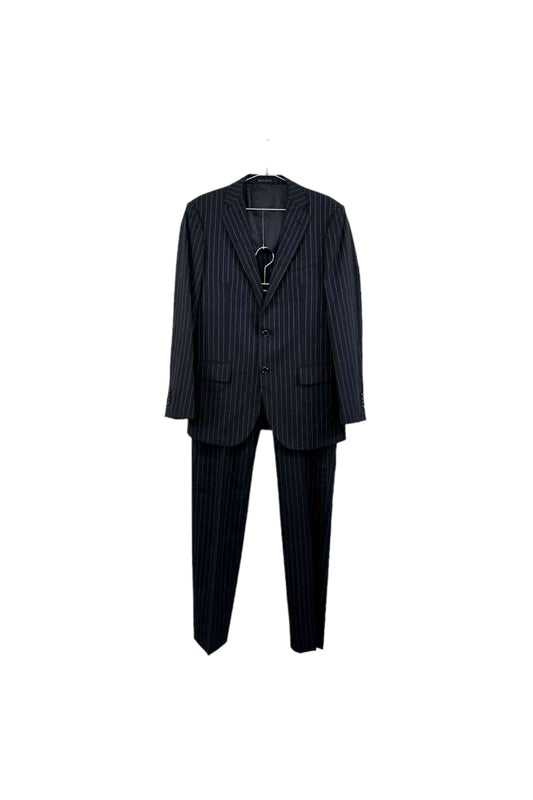 HILTON blue stripe suit