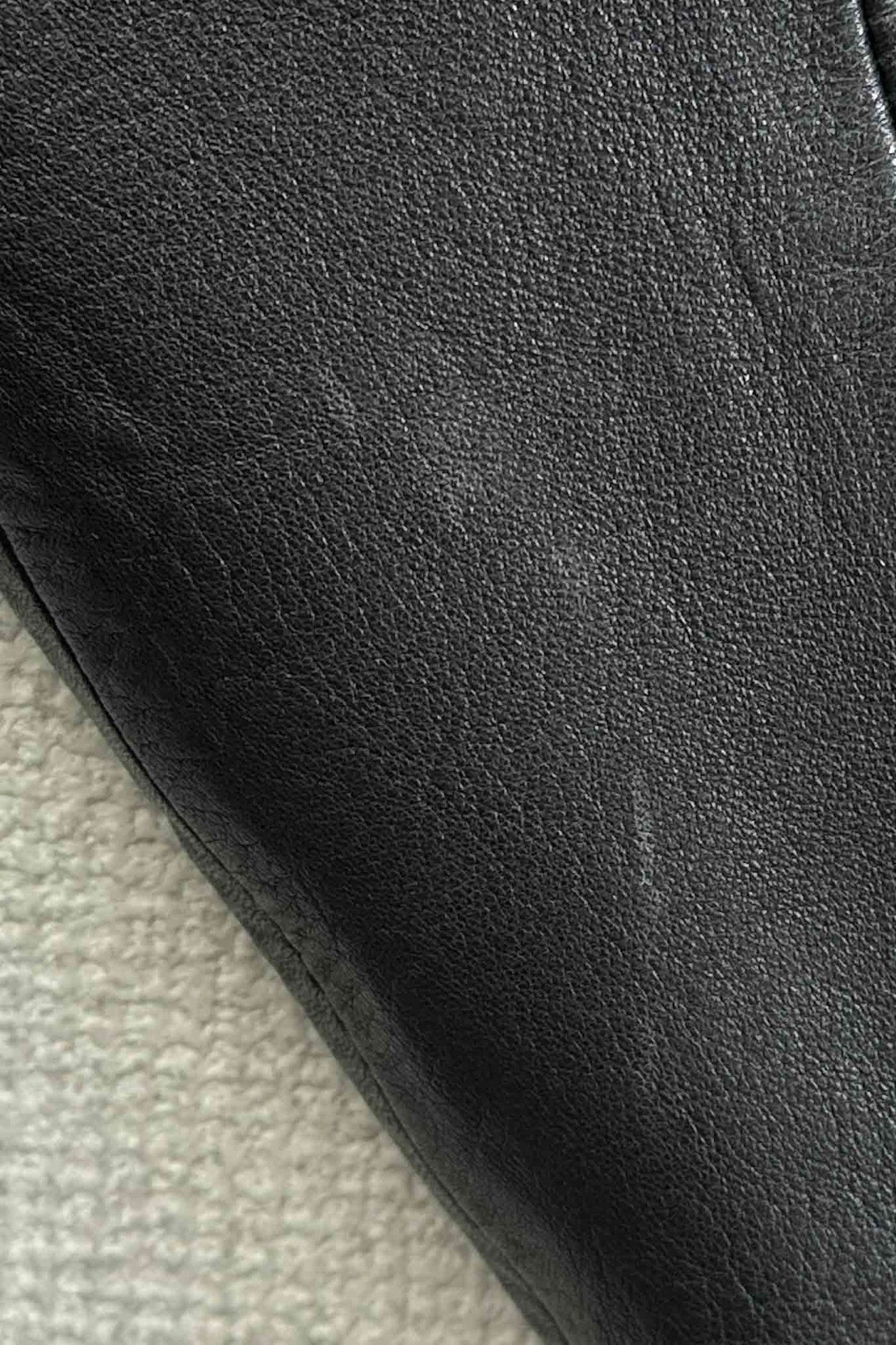 SIC black leather jacket