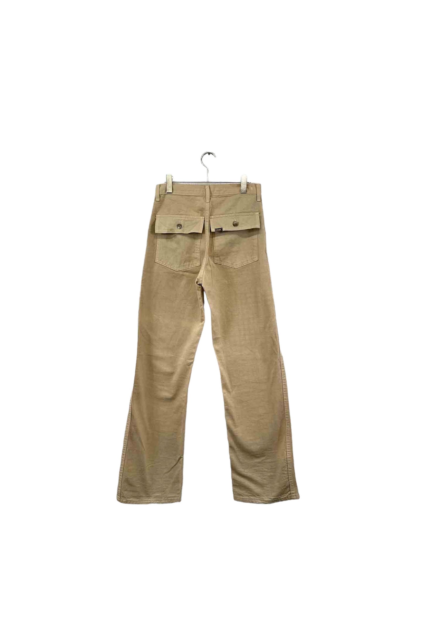 Made in USA Key beige cotton pants