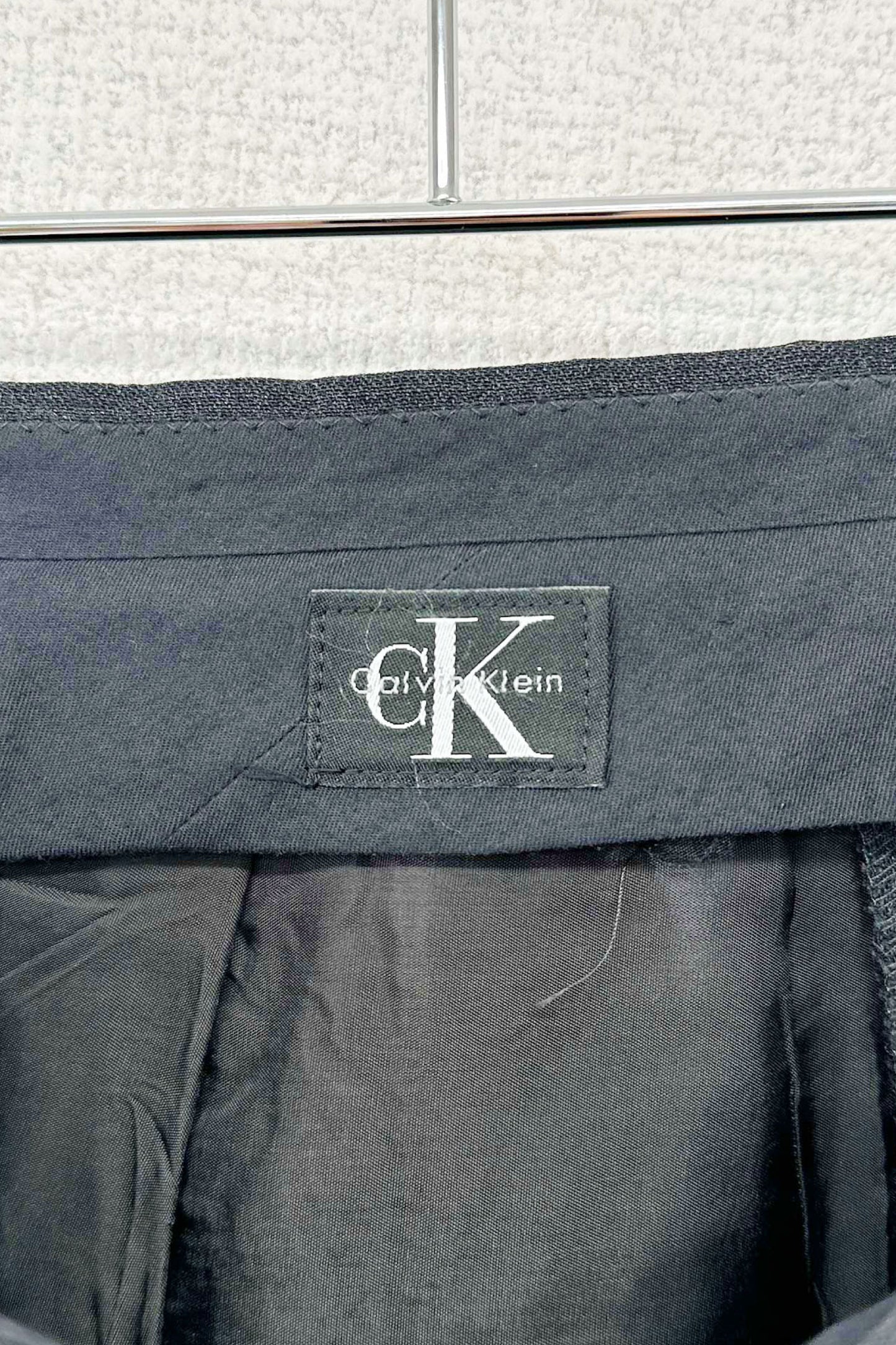 90's Calvin Klein charcoal gray slacks