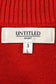 UNTITLED SPORT 红色毛衣