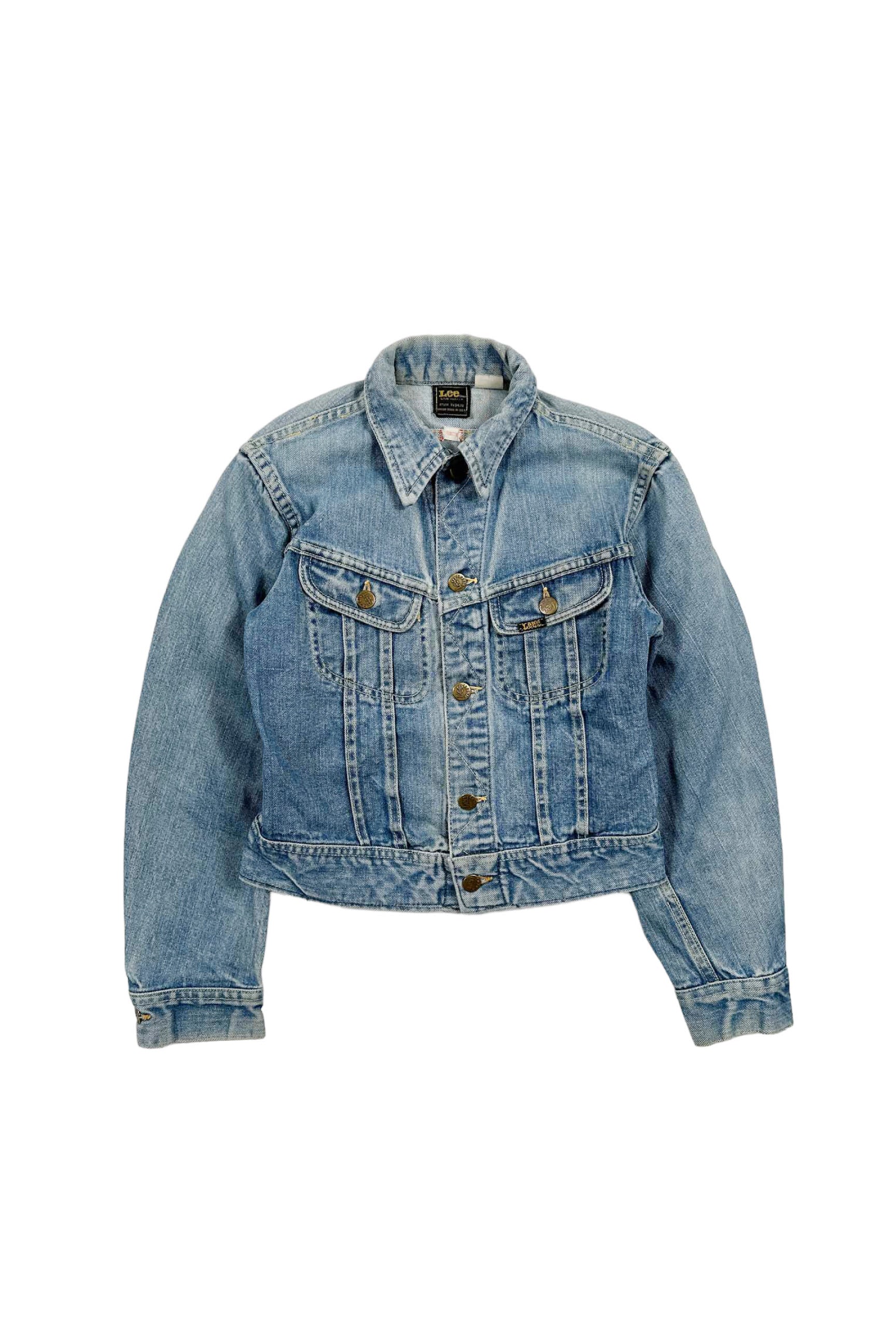 80's Made in USA Lee PATD-153438 denim jacket – ReSCOUNT STORE
