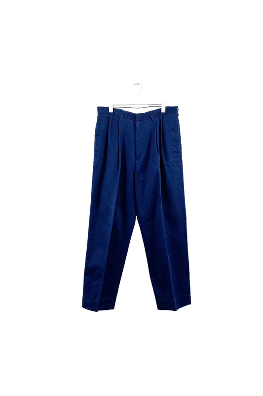 90's Polo by Ralph Lauren navy cotton pants