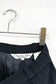Black wool skirt