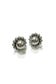 Vintage silver flower earring 優雅な一輪