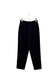 Black wool pants