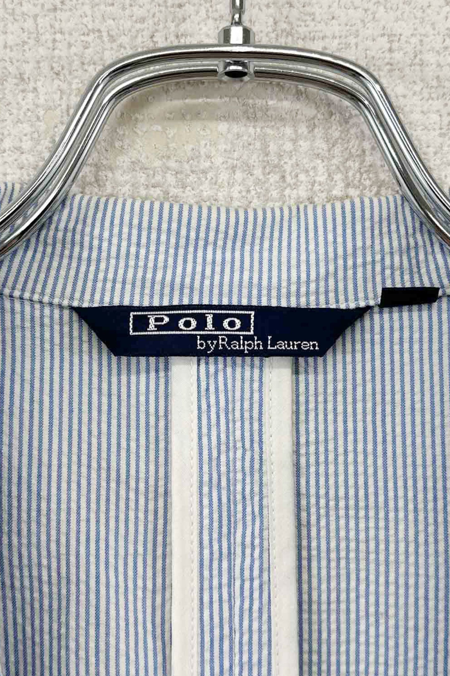 Polo by Ralph Lauren blue stripe jacket