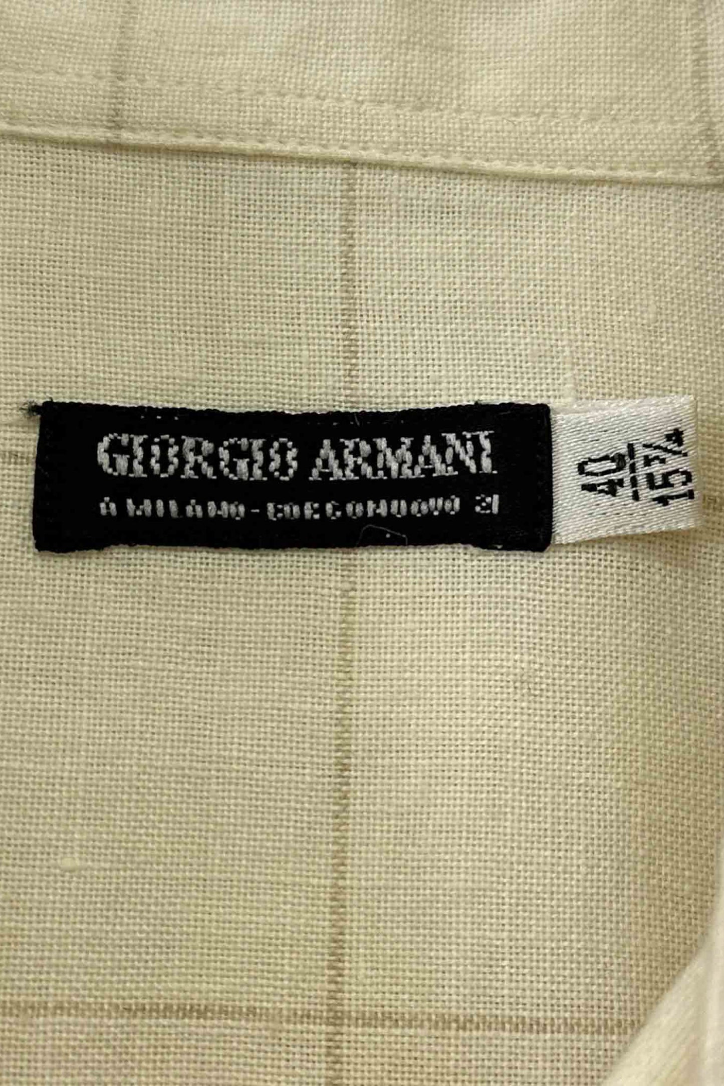 Made in ITALY GIORGIO ARMANI linen shirt