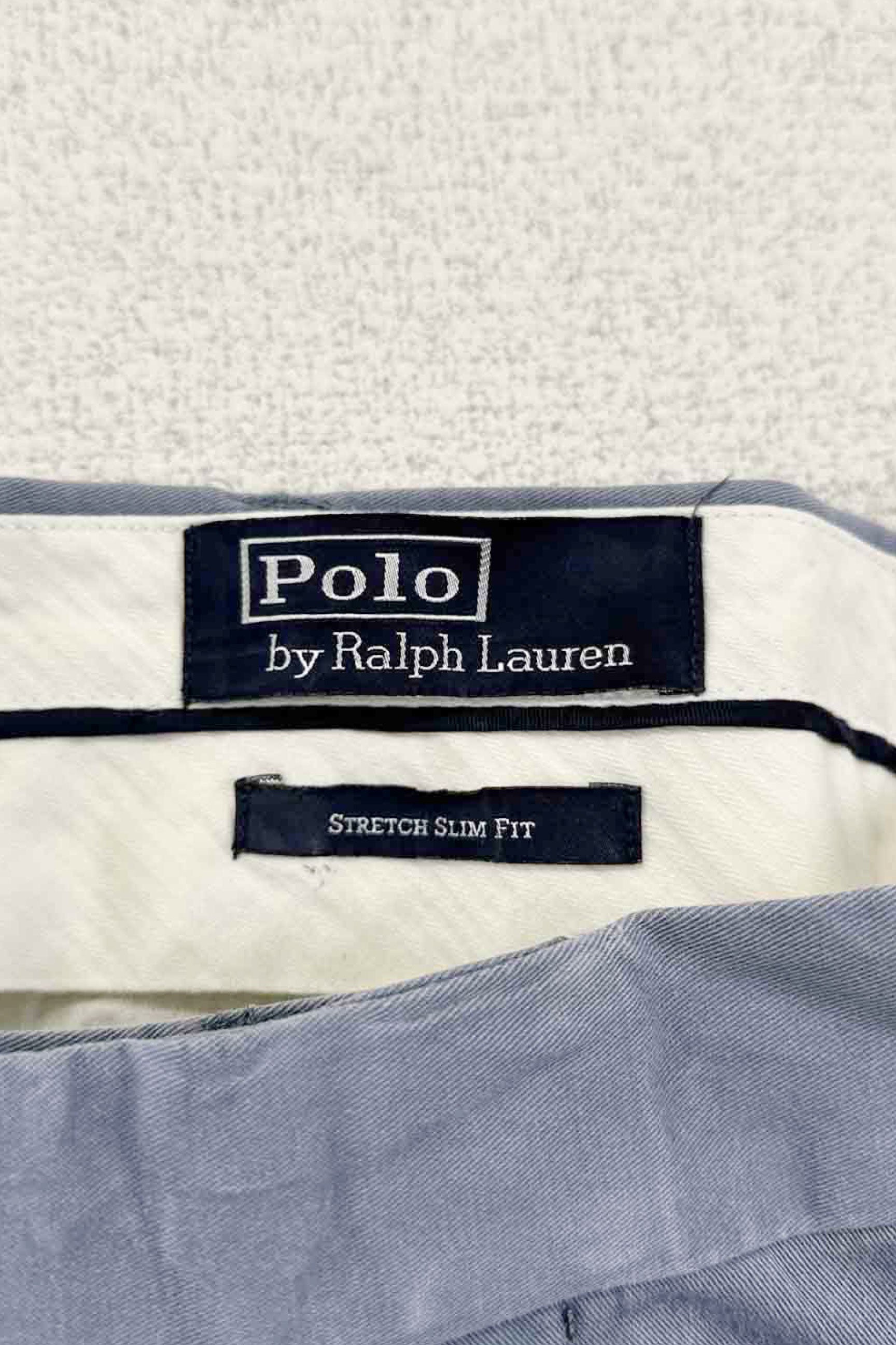 90‘s Polo By Ralph Lauren Blue Slacks – ReSCOUNT STORE