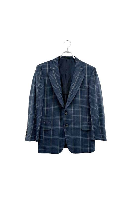 90's Burberry's checked tailored jacket