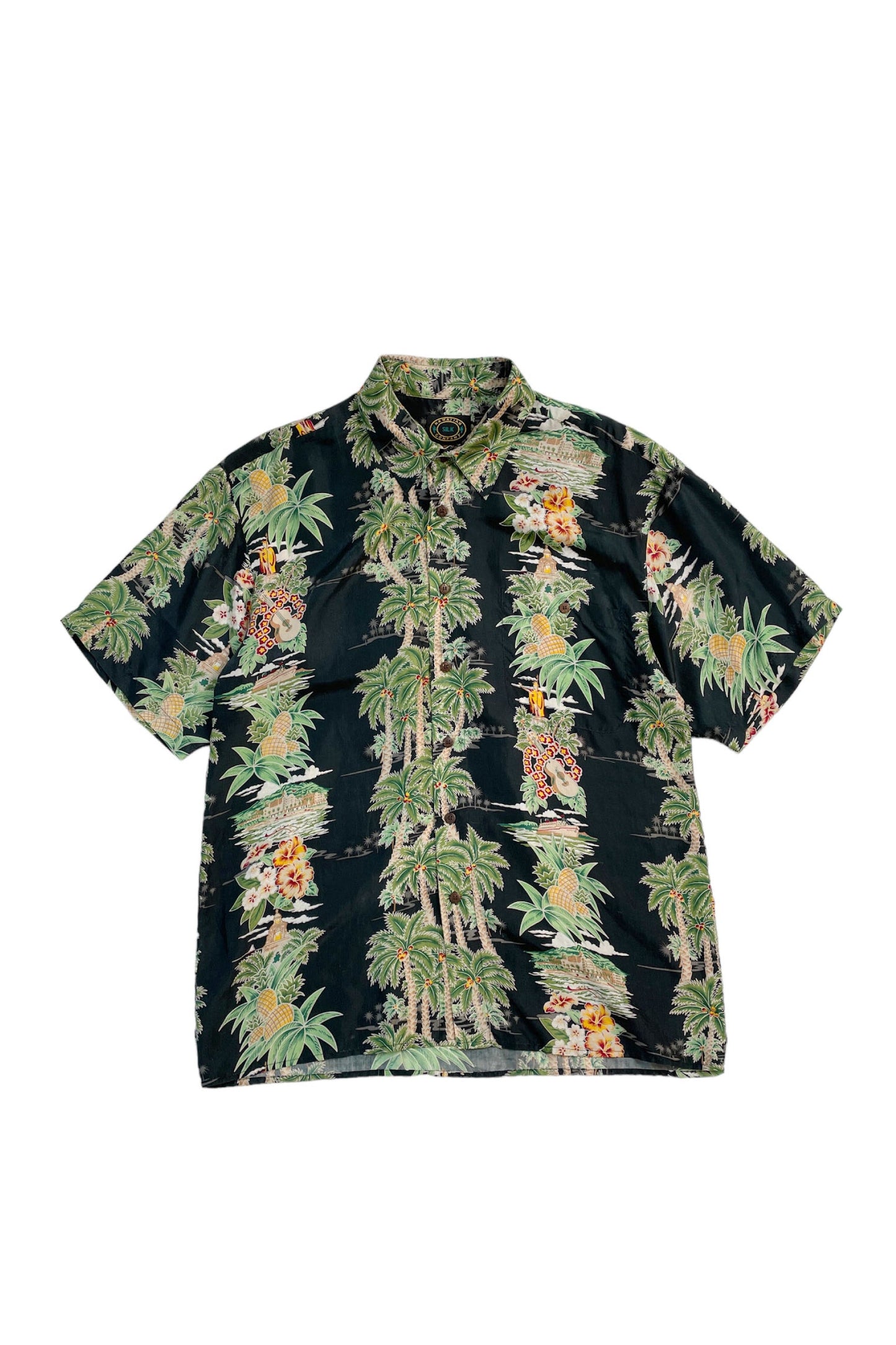 HAWAIIAN COMPANY SILK aloha shirt